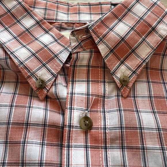Wrangler Riata Button Down Plaid Long Sleeve Men's-Size XXL - Picture 5 of 10